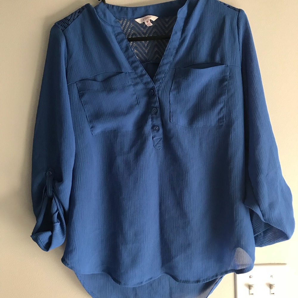 Candies Blue Blouse